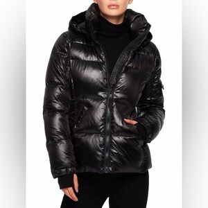 SOLD - Saks Fifth Avenue S13 Quilted Down Puffer Jacket